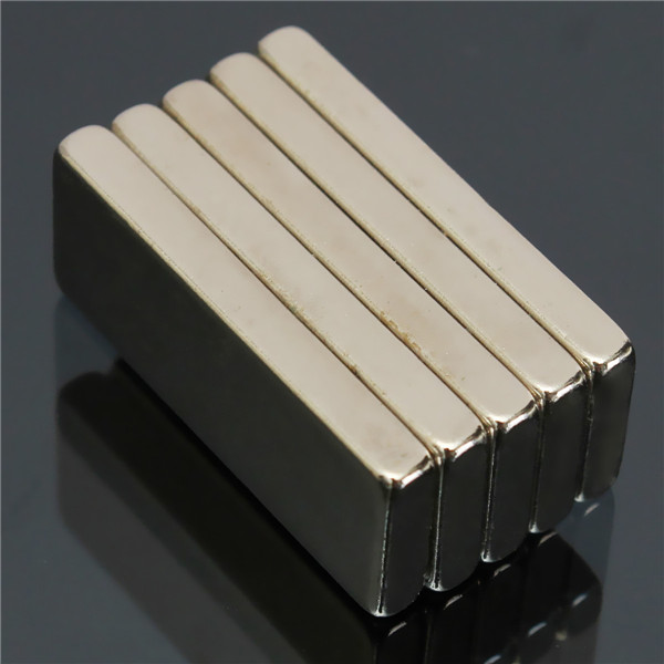 

5pcs N52 Strong Rectangular Neodymium Magnets 25x10x3mm Block NdFeB Rare Earth Magnets